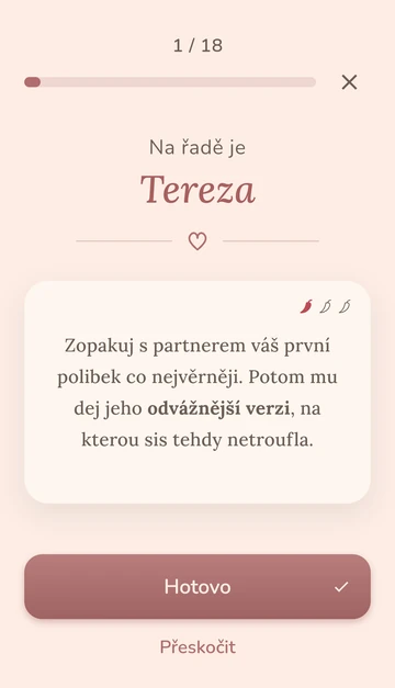 Two In Play – úkol pro Terezu